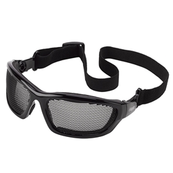 Elvex AirSpecs Stainless Steel Mesh Safety Glasses 