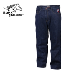 TruGuard 300 FR Denim Jeans 32" Inseam nfpa2112, nfpa70e, black stallion, bsx, revco